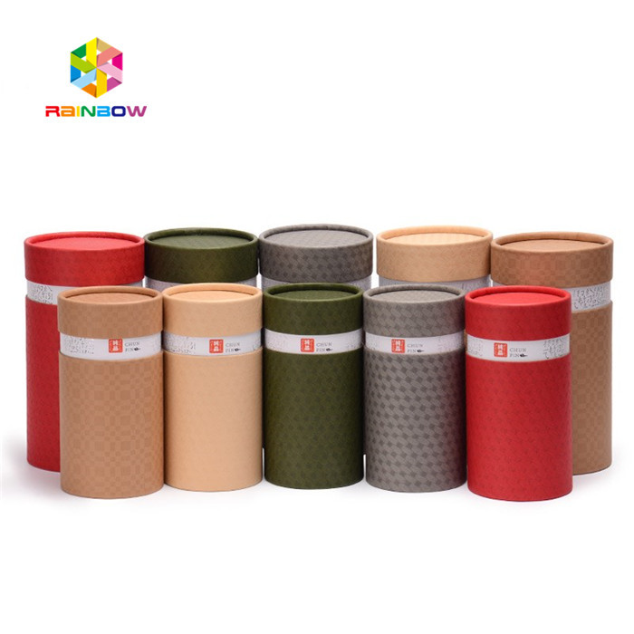 Ανακυκλώστε το έντυπο CBD μπουκαλιών εγγράφου τοποθετημένο σε στρώματα σωλήνας υλικό εγγράφου χαρτονιού κιβωτίων συσκευάζοντας