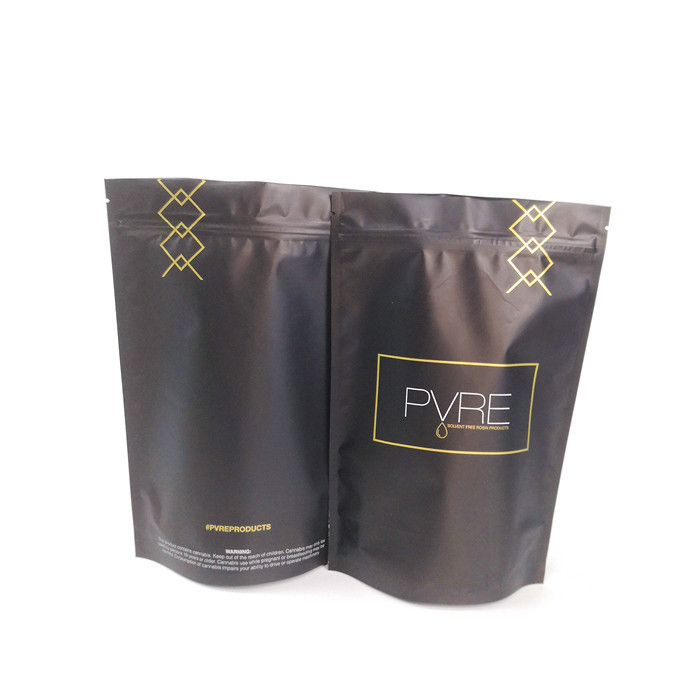 Στάση φύλλων αλουμινίου αργιλίου εκτύπωσης Gravnre επάνω στην τσάντα καφέ εκτύπωσης συνήθειας σακουλών ανακυκλώσιμη