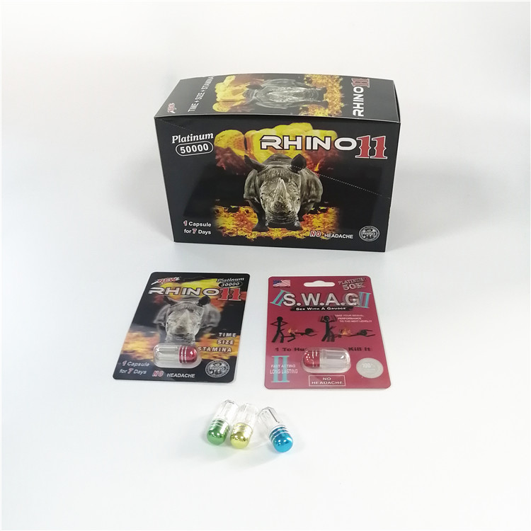 Αρσενικό πακέτο φουσκαλών φαρμάκων αυξήσεων που συσκευάζει τη μαύρη κάρτα επίδειξης εγγράφου της Zen μαμών αρχαιότερη