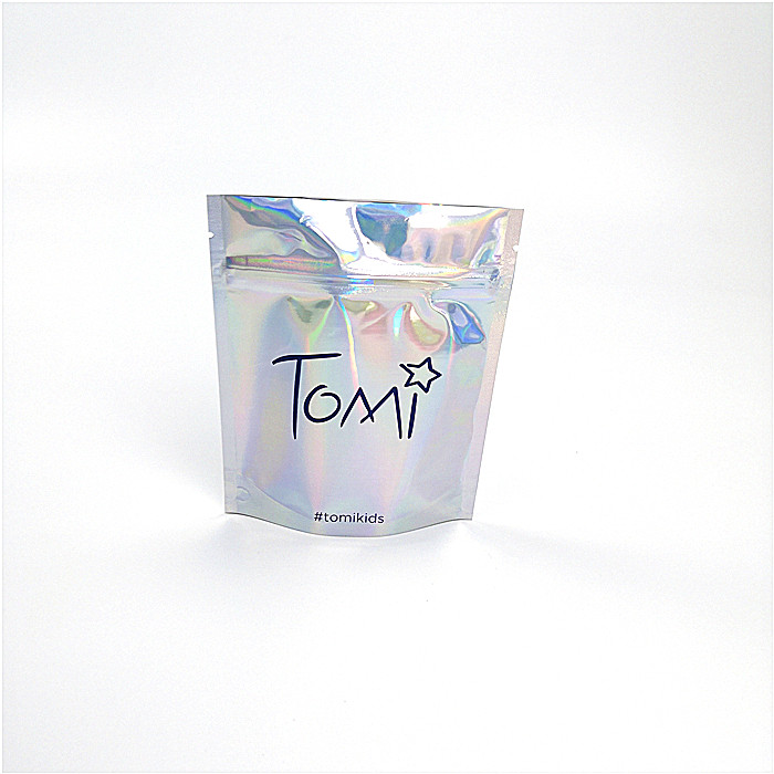 Βιο διασπάσιμο καλλυντικό λέιζερ ολογραφικό 100% τυπωμένων υλών συνήθειας τσαντών διοργανωτών ανακύκλωσης