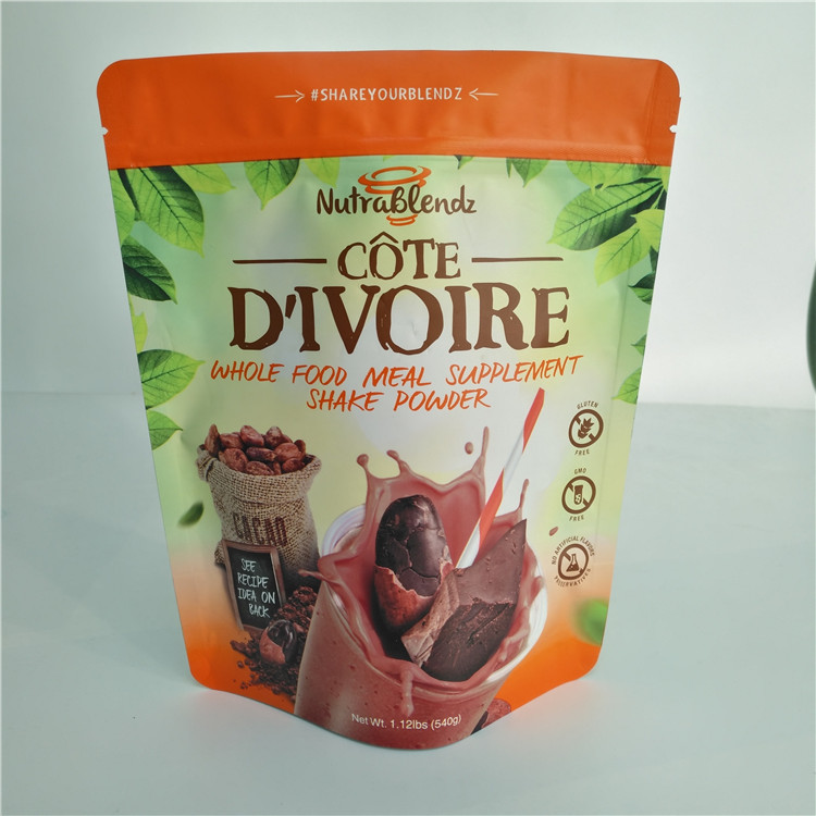 Συγκολλήστε τις πλαστικές σακούλες που συσκευάζουν με θερμότητα τις ψημένες τσάντες σκονών φασολιών καφέ με Ziplock