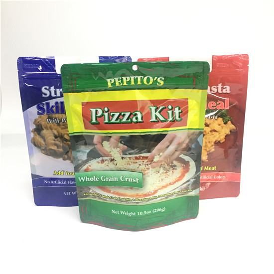 η συσκευάζοντας στάση τσαντών πρόχειρων φαγητών 250g 500g 1kg επάνω στη τοπ τσάντα φερμουάρ για τα καρύδια τσιμπά τα τρόφιμα