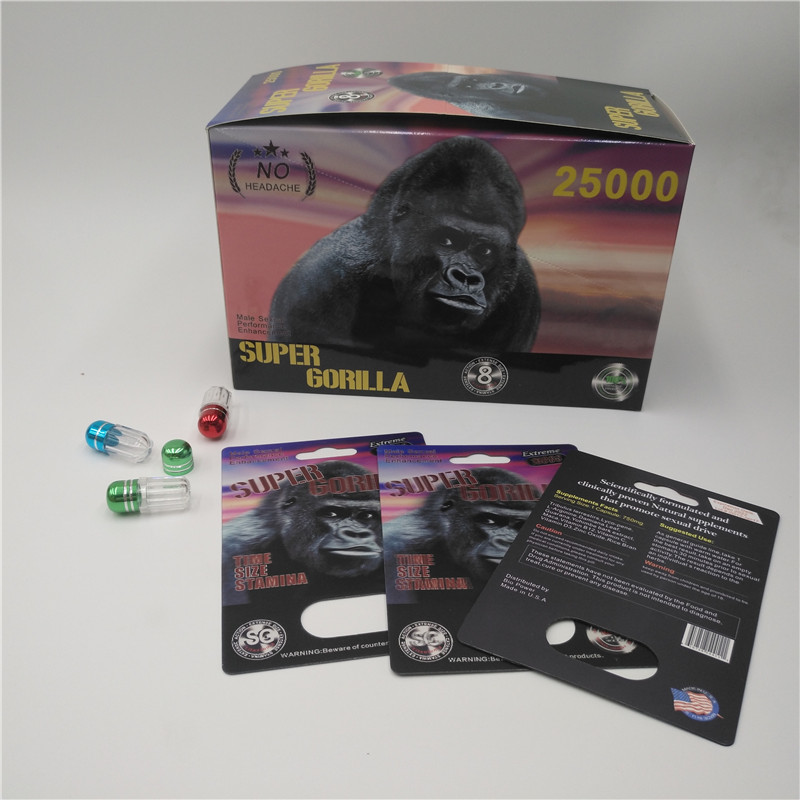 Μυγών αρσενικό ενεργειακών ανυψωτών φουσκαλών εγγράφου καρτών υλικό συσκευασίας τρυπών Gule διπλό για την κάψα