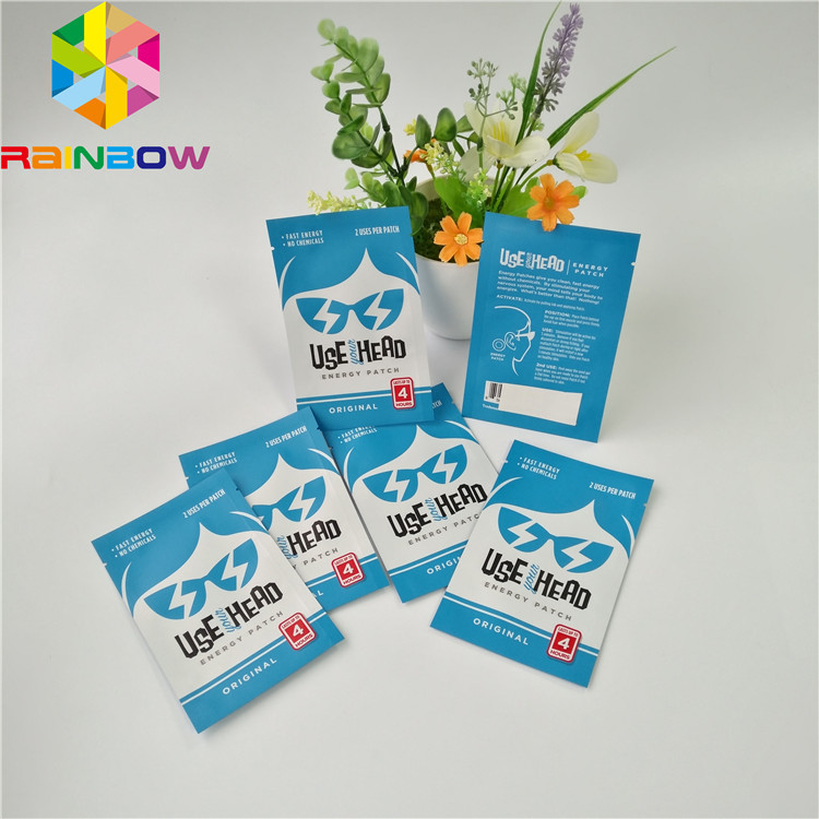 4x6 ίντσας αργιλίου φύλλων αλουμινίου σακουλών συσκευάζοντας μυρωδιάς τοποθετημένο σε στρώματα απόδειξη λογότυπο συνήθειας Mylar πλαστικό