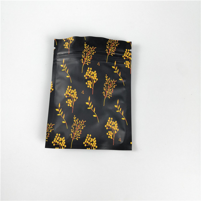 Το πρόχειρο φαγητό που συσκευάζει την πλαστική συνήθεια σακουλών φερμουάρ τύπωσε την τρεις σφραγισμένη πλευρά τσάντα ανθεκτική