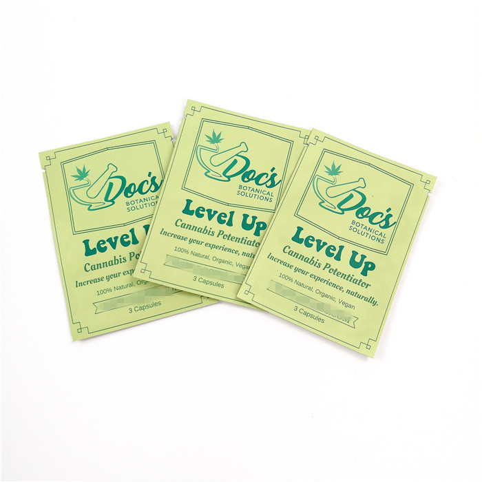 Προσαρμοσμένες τυπωμένες πλαστικές σακούλες τσαντών Cbd που συσκευάζουν για τα τσιγάρα/καπνός