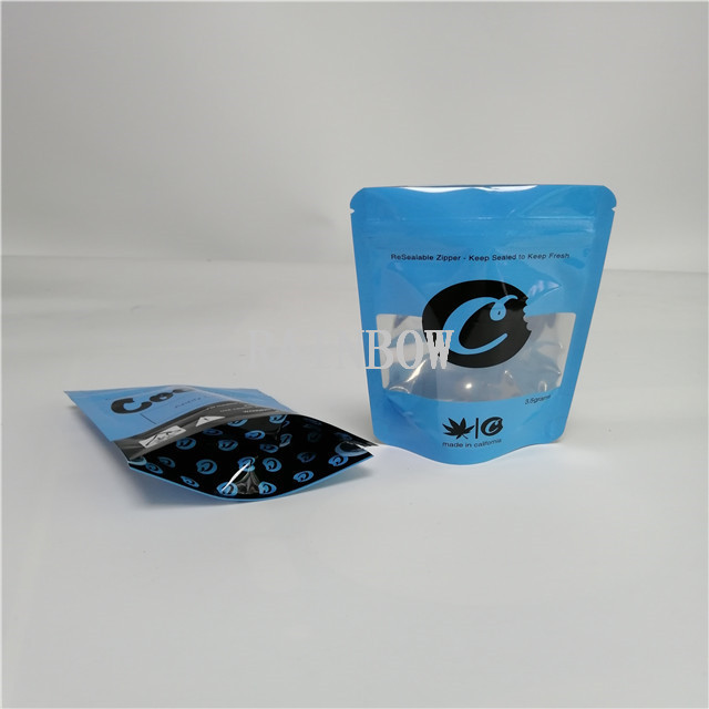 100-180 Mic τσάντα απόδειξης παιδιών απόδειξης μυρωδιάς πάχους για τα μπισκότα 3,5 γραμμαρίων