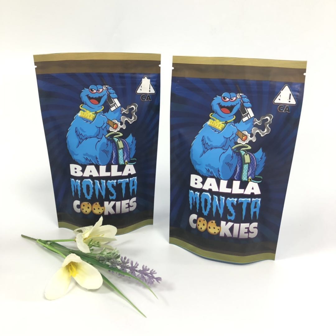 1 8 μπισκότων ιατρική απόδειξη μυρωδιάς συσκευασίας θυμιάματος Edibles βοτανική βιοδιασπάσιμη