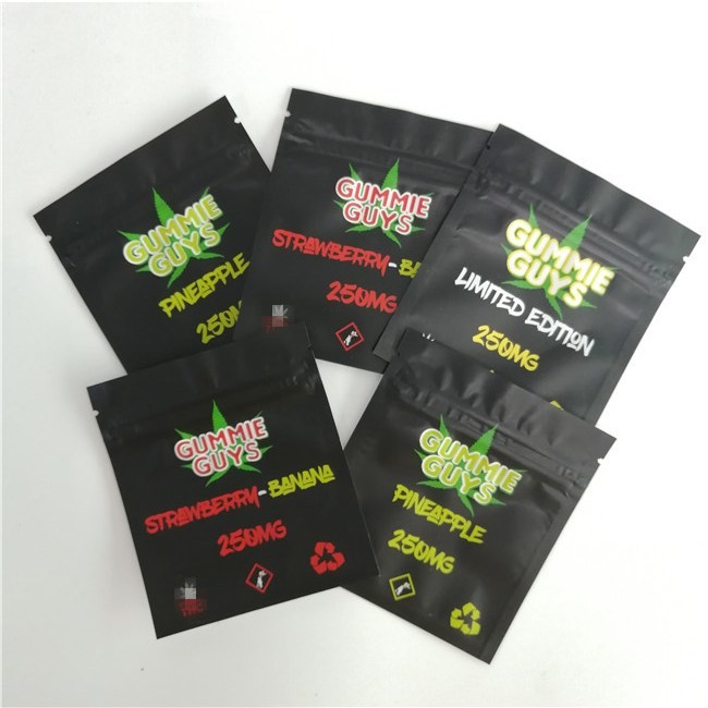 Resealable υγρασία τροφίμων τσαντών κλειδαριών φερμουάρ φύλλων αλουμινίου αργιλίου - απόδειξη τρία - πλευρά που σφραγίζεται