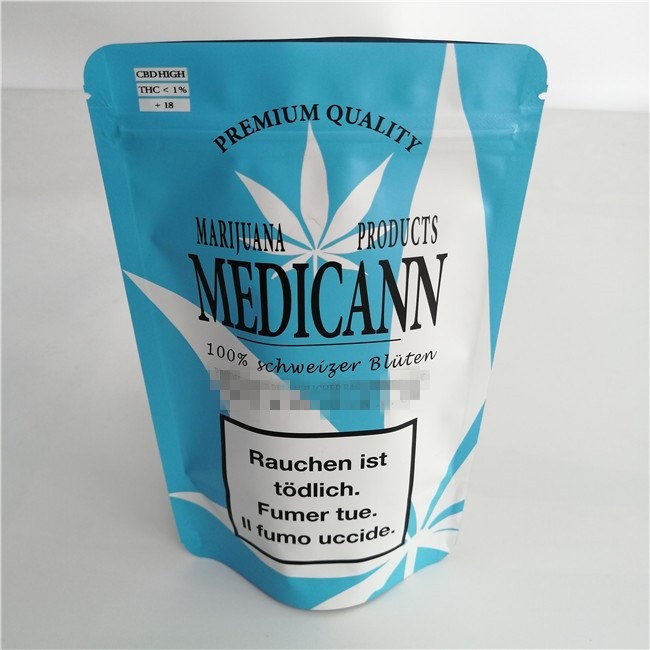 Η στάση κλειδαριών φερμουάρ φύλλων αλουμινίου αργιλίου Mylar επάνω στη συνήθεια τσαντών τύπωσε βιοδιασπάσιμο ανθεκτικό