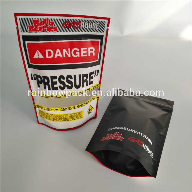 Βοτανικό θυμίαμα απόδειξης μυρωδιάς που συσκευάζει την ακίνδυνη για τα παιδιά τσάντα 3.5g μπαλωμάτων Ziplocke Stoney