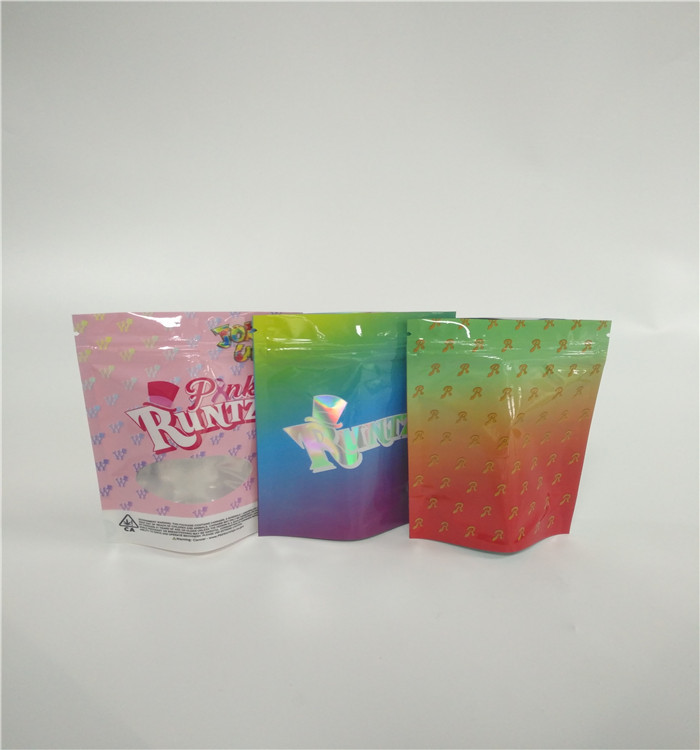 Ανακυκλώσιμο πλαστικό βοτανικό θυμίαμα κλειδαριών φερμουάρ που συσκευάζει το τυπωμένο συνήθεια λογότυπο σακουλών φερμουάρ Doypack