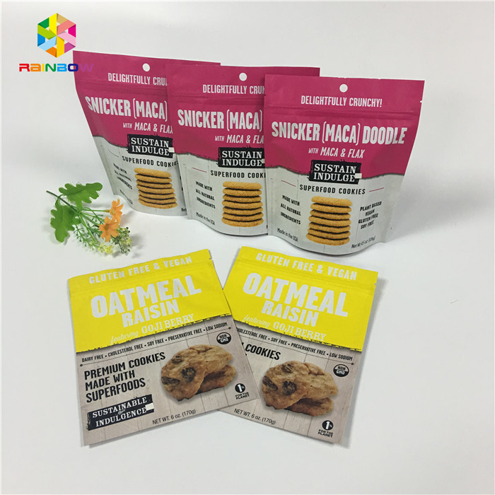 Gravure η στάση εκτύπωσης επάνω Ziplock στη συσκευασία τοποθετεί τον καφέ βανίλιας/τη σκόνη πρωτεΐνης γάλακτος σε σάκκο