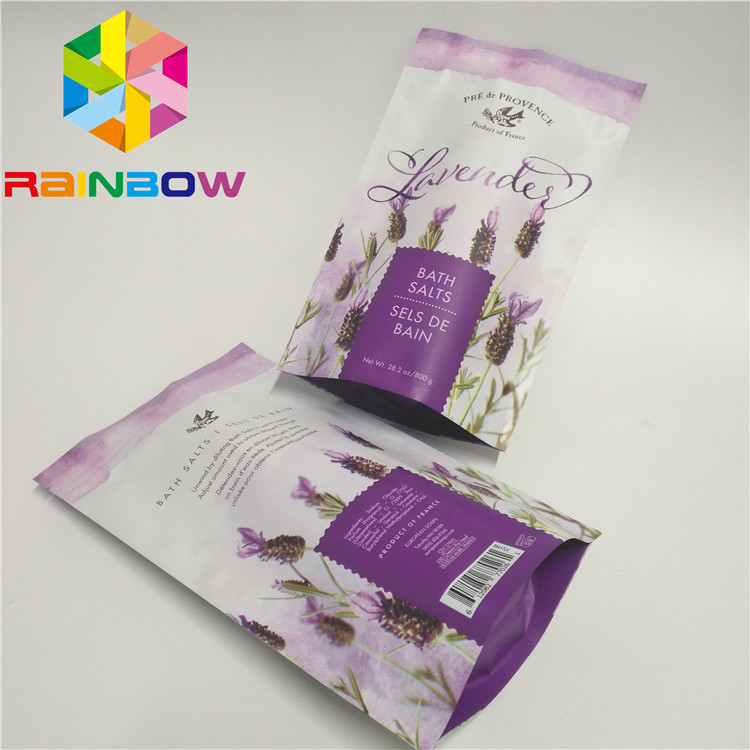 Συγκολλήστε τις καλλυντικές τσάντες φερμουάρ, συσκευασία μασκών προσώπου φύλλων αλουμινίου αργιλίου για τη φροντίδα δέρματος με θερμότητα