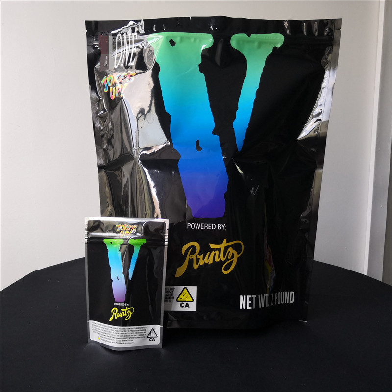 Πλαστική στάση απόδειξης μυρωδιάς επάνω στις συσκευάζοντας τσάντες Mylar λουλουδιών σακουλών Resealable