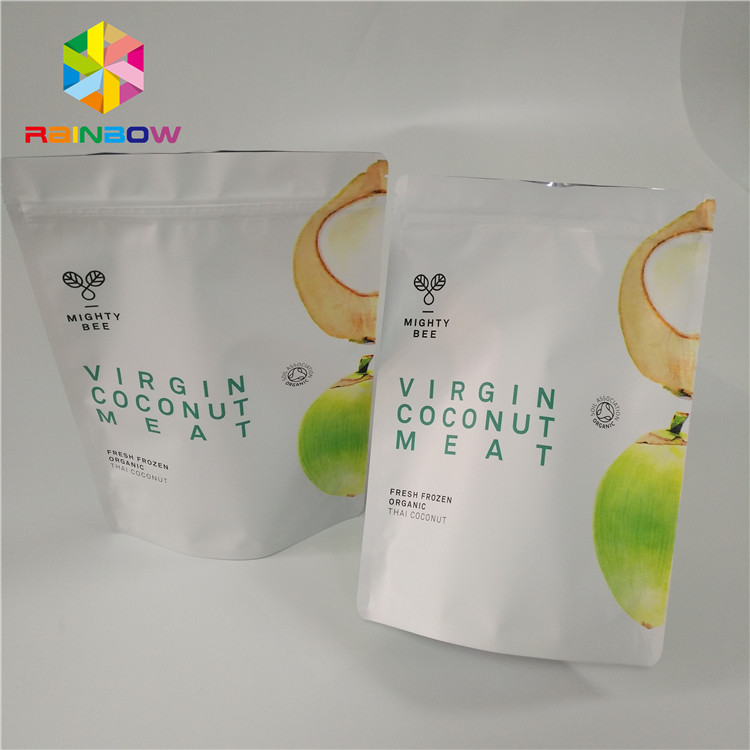 Πλαστική Resealable στάση Mylar φύλλων αλουμινίου αργιλίου επάνω στις σακούλες Doypack για τη συσκευασία ζάχαρης καραμελών πρόχειρων φαγητών