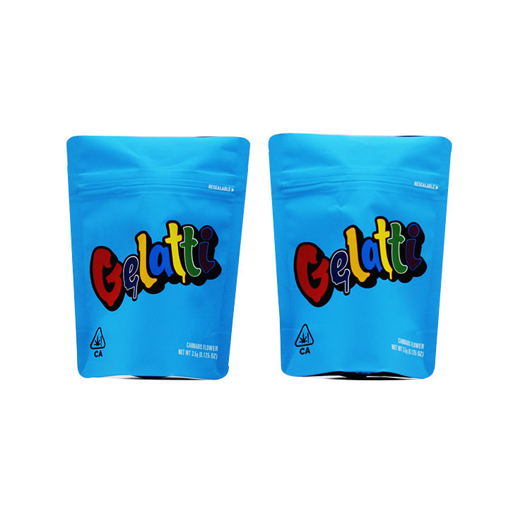 Ανθεκτικό βοτανικό θυμίαμα που συσκευάζει τις μίνι Ziplock πλαστικές Καλιφόρνια ζιζανίων τσάντες μπισκότων Mylar