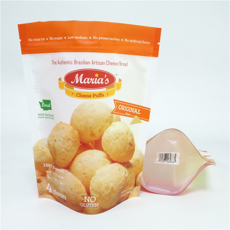 340g 12oz πρόχειρων φαγητών τσαντών συσκευάζοντας μόνες μόνιμες πλαστικές σακούλες Doypack μπισκότων Jerky