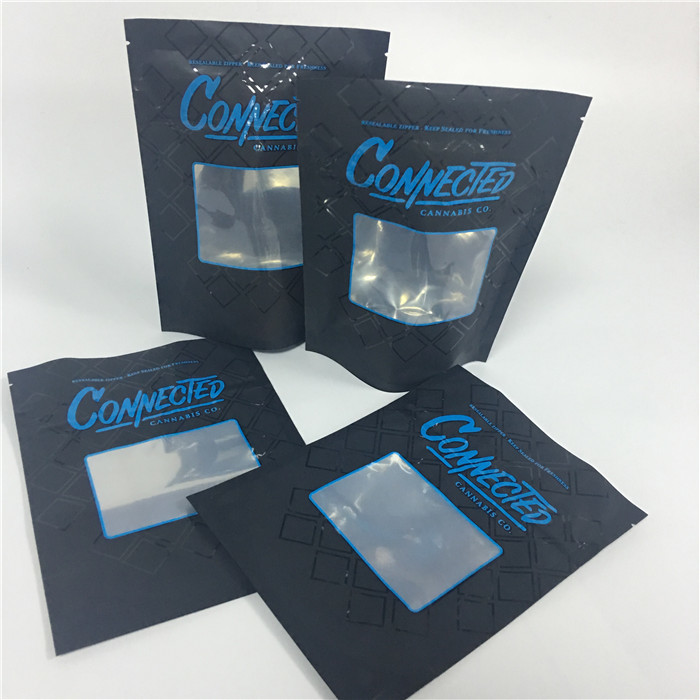 Eco φιλική βοτανική σακούλα καπνών καραμελών φερμουάρ απόδειξης παιδιών θυμιάματος συσκευάζοντας