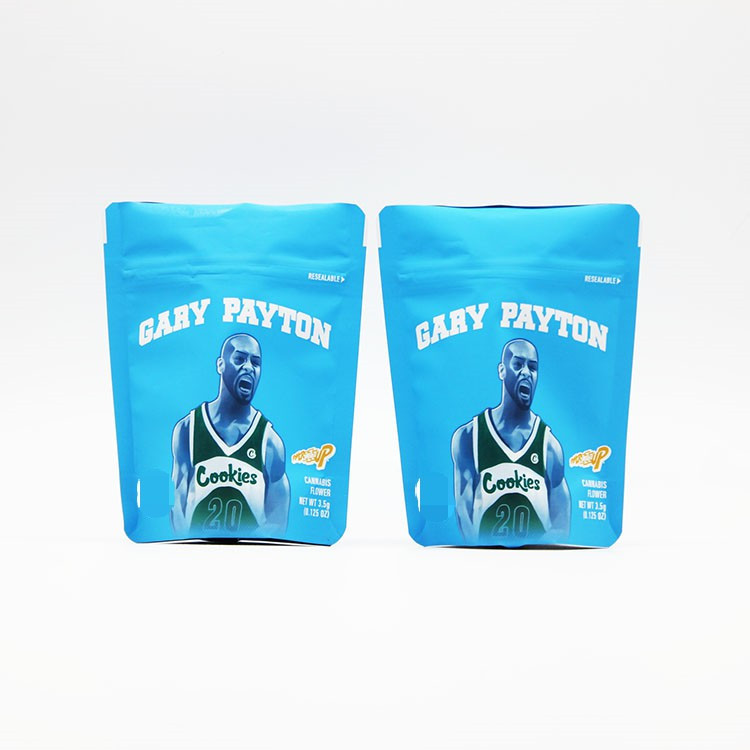 Η βοτανική συσκευασία θυμιάματος τσαντών συνήθειας, μπισκότα Mylar στέκεται επάνω τη σακούλα φερμουάρ