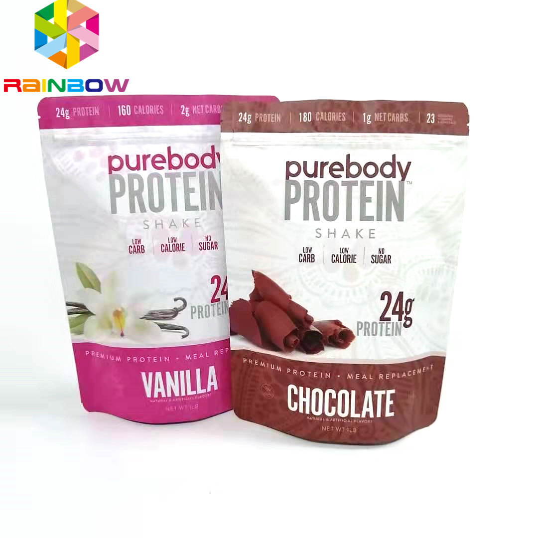 Χαμηλή ψηφιακή τυπωμένη στάση Moq επάνω γίνοντη συσκευασία τροφίμων τεχνών φερμουάρ σακουλών στην τσάντα Drawstring