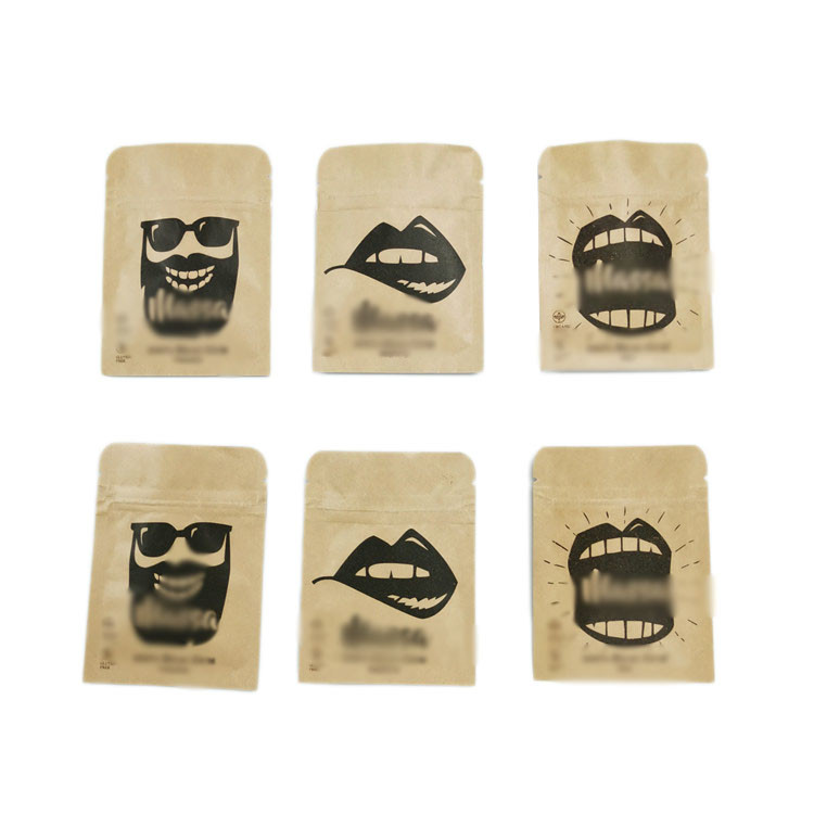 Στάση συσκευασίας τροφίμων επάνω ανακυκλωμένο Ziplock πλαστικών τσαντών φερμουάρ σακούλα για τα καρύδια