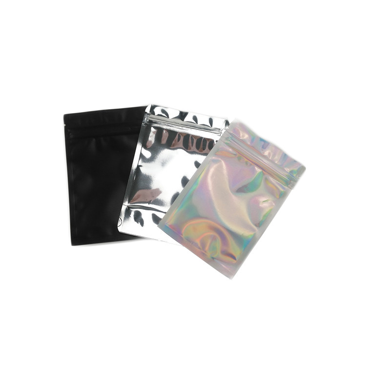 Συσκευάζοντας τσάντα τρία βαθμού τροφίμων απόδειξης μυρωδιάς δευτερεύουσα μεταλλίνη σακουλών σφραγίδων με το φερμουάρ