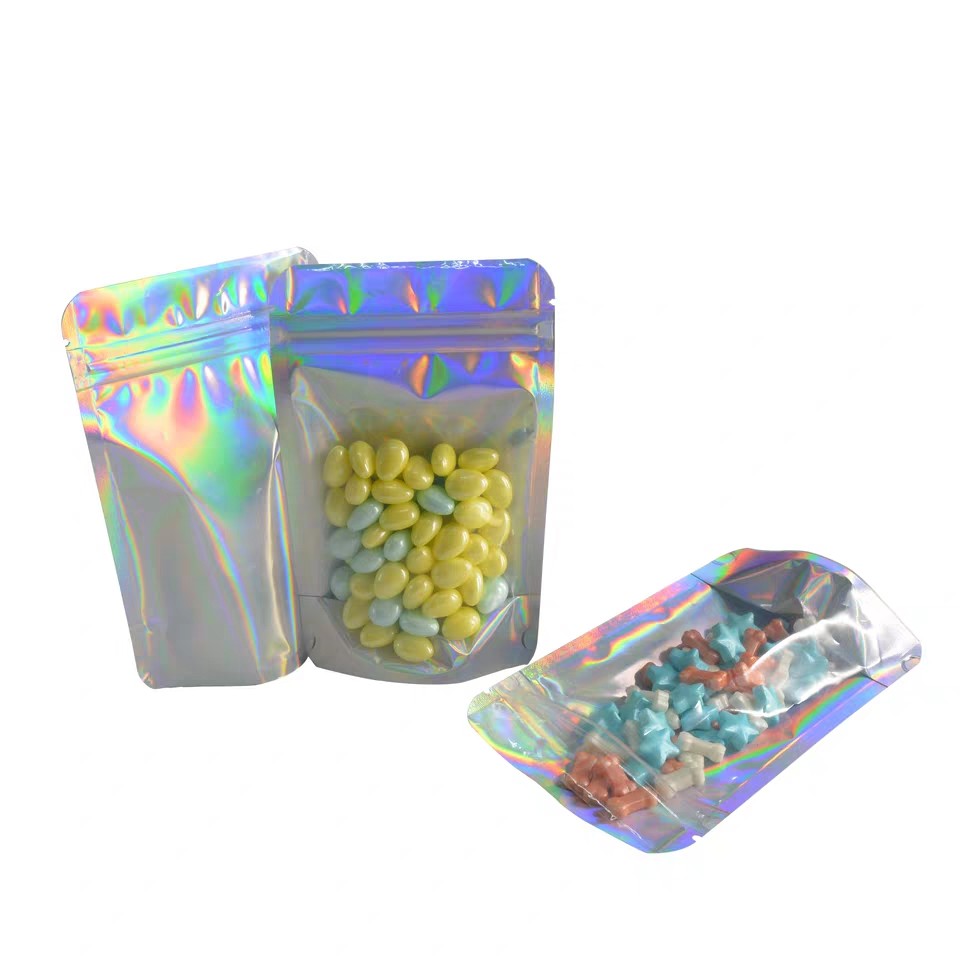 Πλαστικό υλικό ελασματοποίησης τριών δευτερεύον σφραγίδων πρόχειρων φαγητών τροφίμων τσαντών συσκευασίας με Ziplock