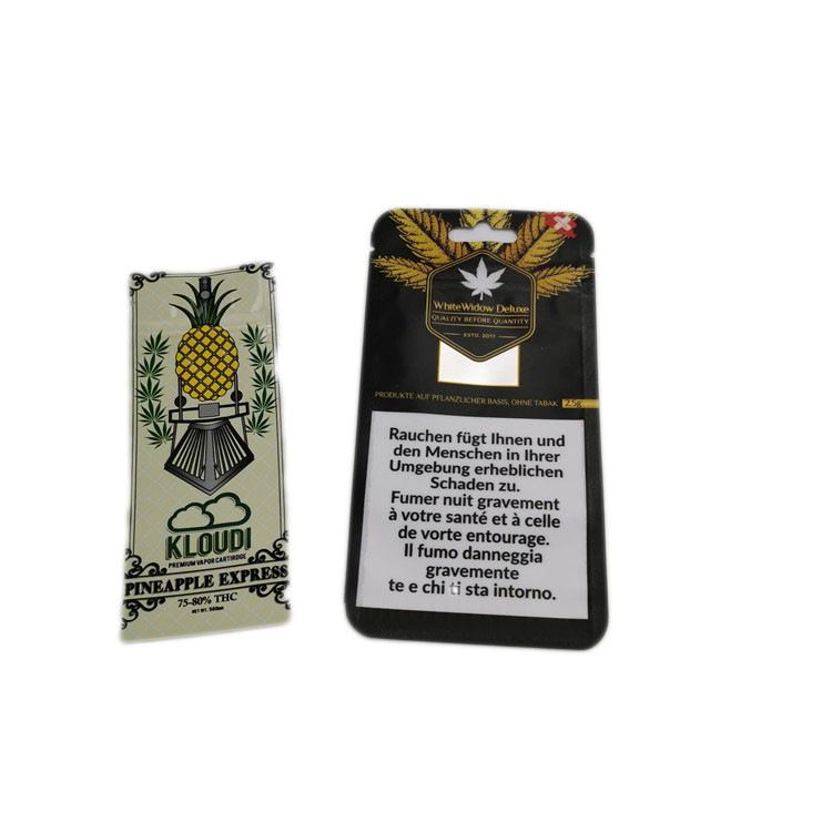 Συγκολλήστε τη στάση επάνω στην ανακυκλώσιμη συσκευασία καπνών/τσιγάρων τσαντών σακουλών φερμουάρ με θερμότητα