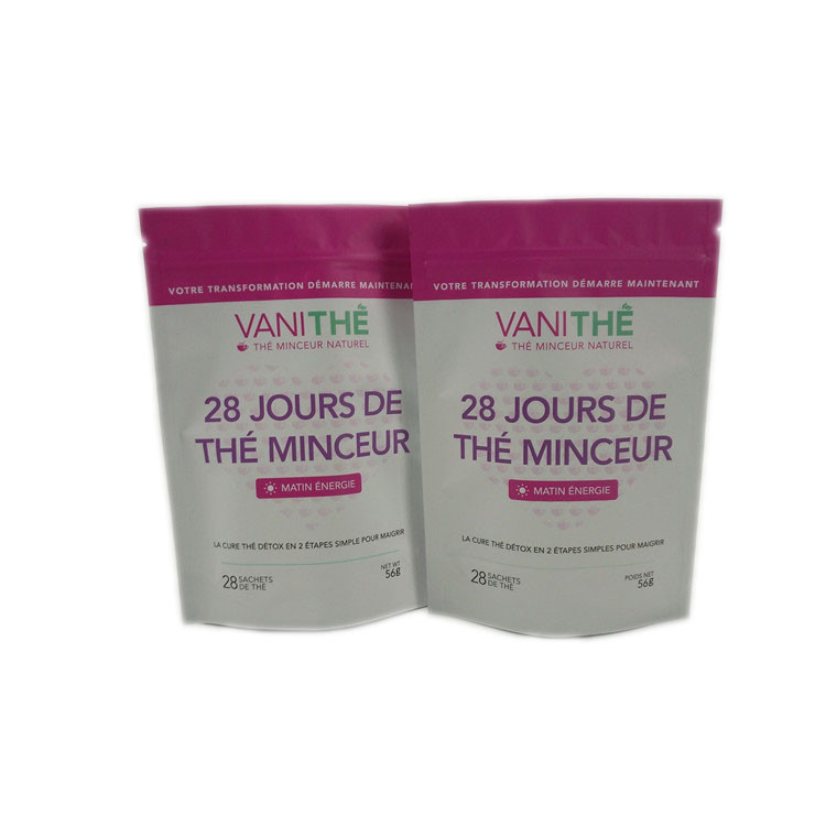 Προσαρμοσμένη συσκευασία τσαντών πρόχειρων φαγητών με το φερμουάρ