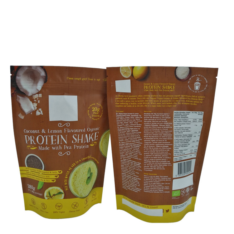 Τσάντα σακουλών φερμουάρ φύλλων αλουμινίου αργιλίου για τη συσκευασία σκονών