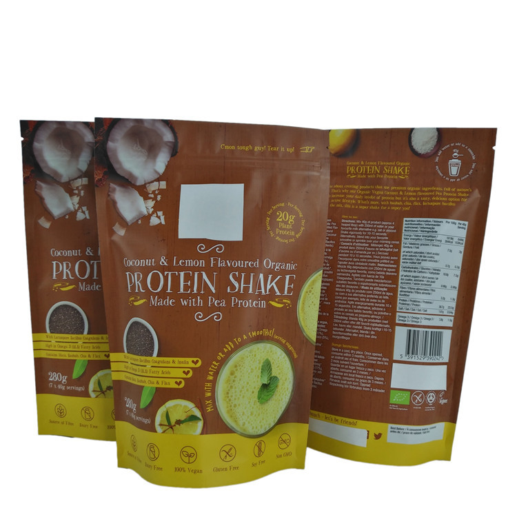 Σκόνη που συσκευάζει την ψηφιακή σακούλα φερμουάρ φύλλων αλουμινίου αργιλίου εκτύπωσης VMPET