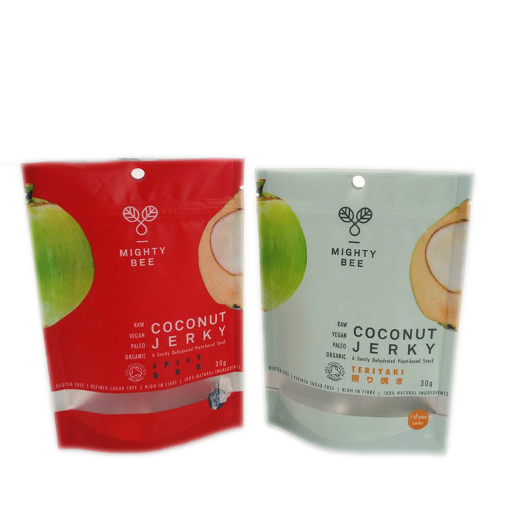 Ο βαθμός τροφίμων κρεμά τις πλαστικές σακούλες φύλλων αλουμινίου αργιλίου της PET τρυπών