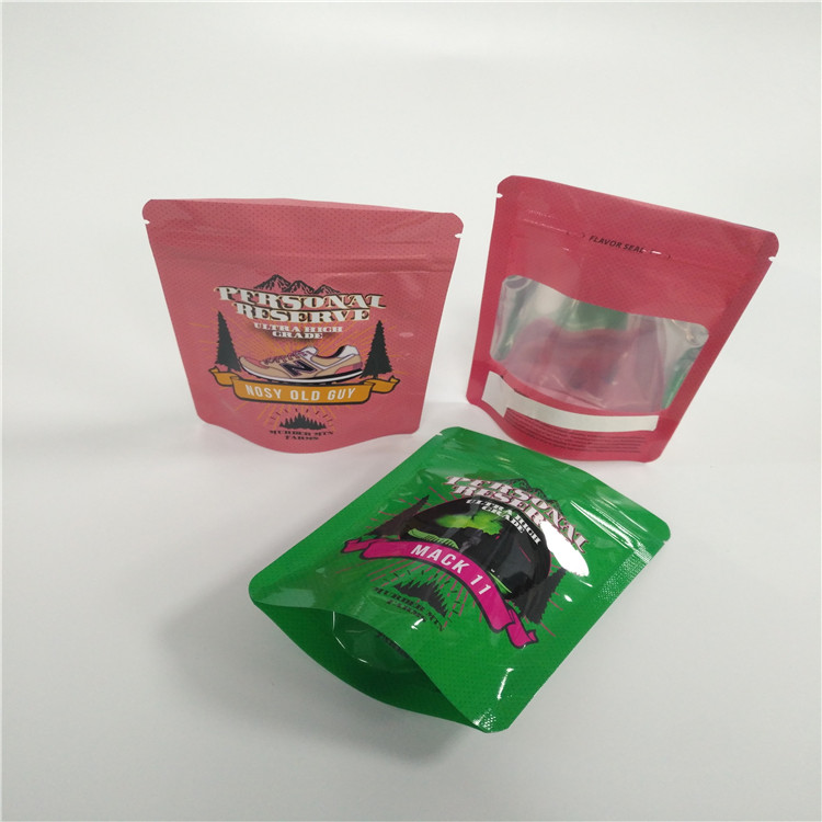 Resealable Mylar στάση φύλλων αλουμινίου αργιλίου 7g επάνω στην τσάντα