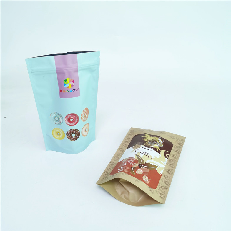 Η στάση επάνω Ziplock στο συσκευάζοντας σώμα φύλλων αλουμινίου αργιλίου σακουλών φύλλων αλουμινίου τρίβει τις τσάντες Packging κρέμας