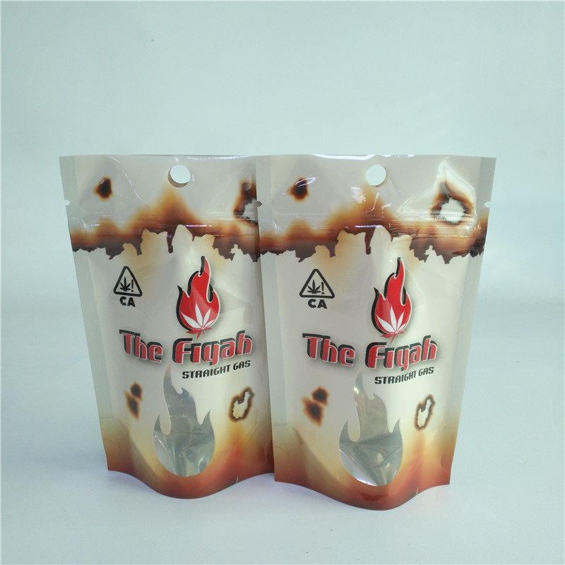 3.5g 1/8oz μυρωδιάς απόδειξης οι ιατρικές τσάντες ζιζανίων Mylar τσαντών μαριχουάνα συσκευάζοντας στέκονται επάνω τη σακούλα με το φερμουάρ