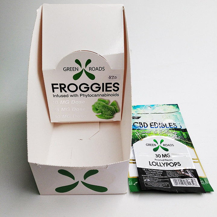 Το κιβώτιο επίδειξης εγγράφου τυπωμένων υλών σχεδίου συνήθειας για το kratom τοποθετεί την επίδειξη που διπλώνει σε σάκκο το κιβώτιο εγγράφου για την επίδειξη καρτών