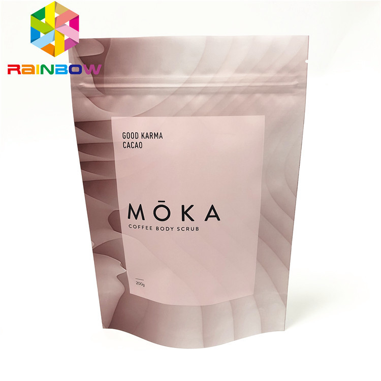 Η στάση αποθήκευσης τροφίμων επάνω στις τσάντες για το ματ υλικό τροφίμων συσκευασίας προσάρμοσε τη συσκευάζοντας τσάντα