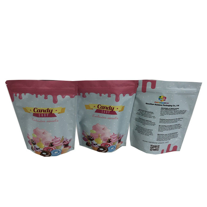 280g πρωτεϊνικό κούνημα Doypack 100 τσάντες φερμουάρ Mylar μεταλλινών μικρού