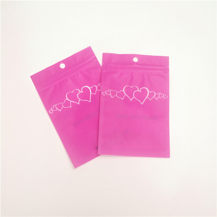 Gravure κοσμημάτων Eyelash σακούλα Makeup φερμουάρ εκτύπωσης MOPP