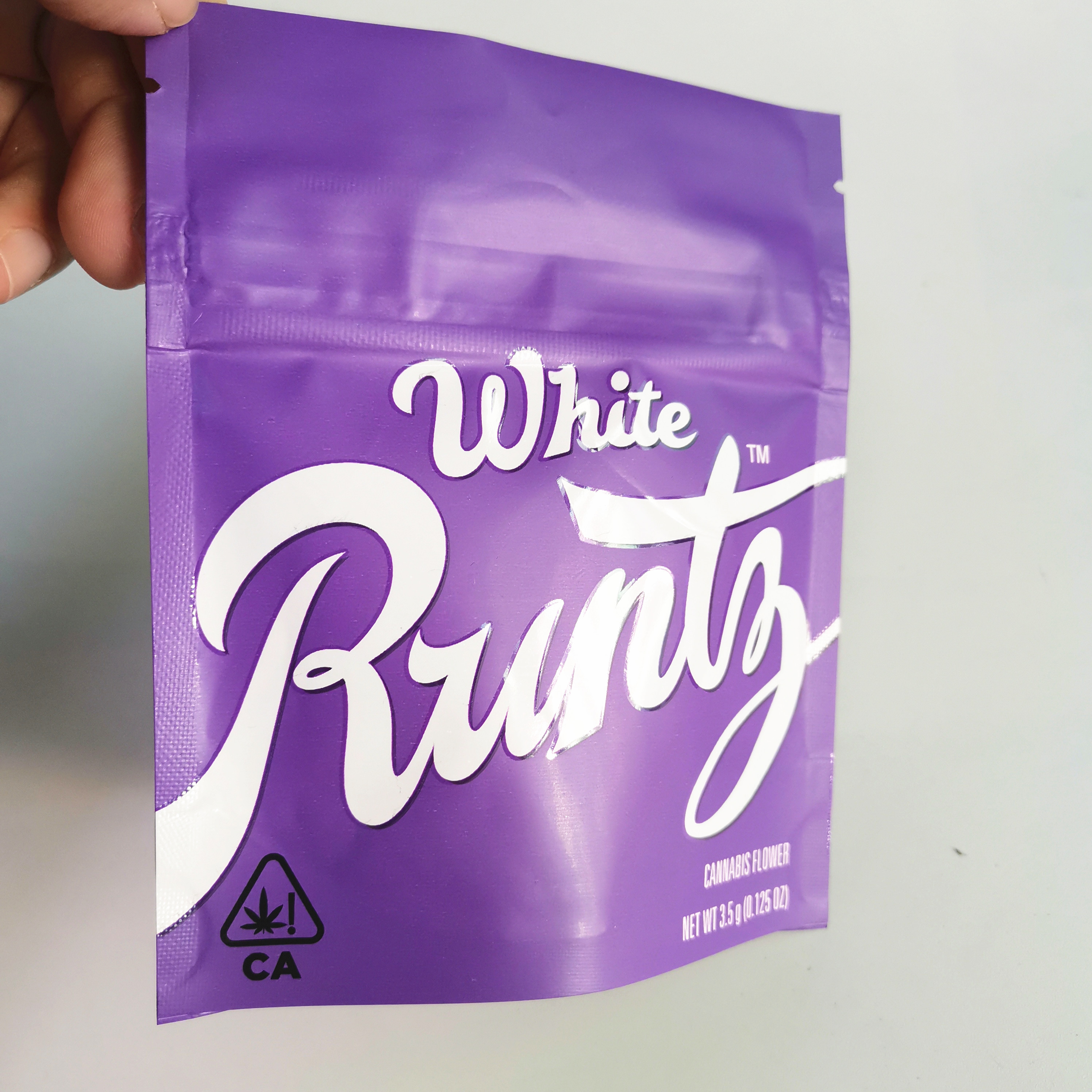 στάση τσαντών 3.5g 7g 14g 28g Runtz επάνω Ziplock στην τσάντα καραμελών CBD μπισκότων ζιζανίων σακουλών