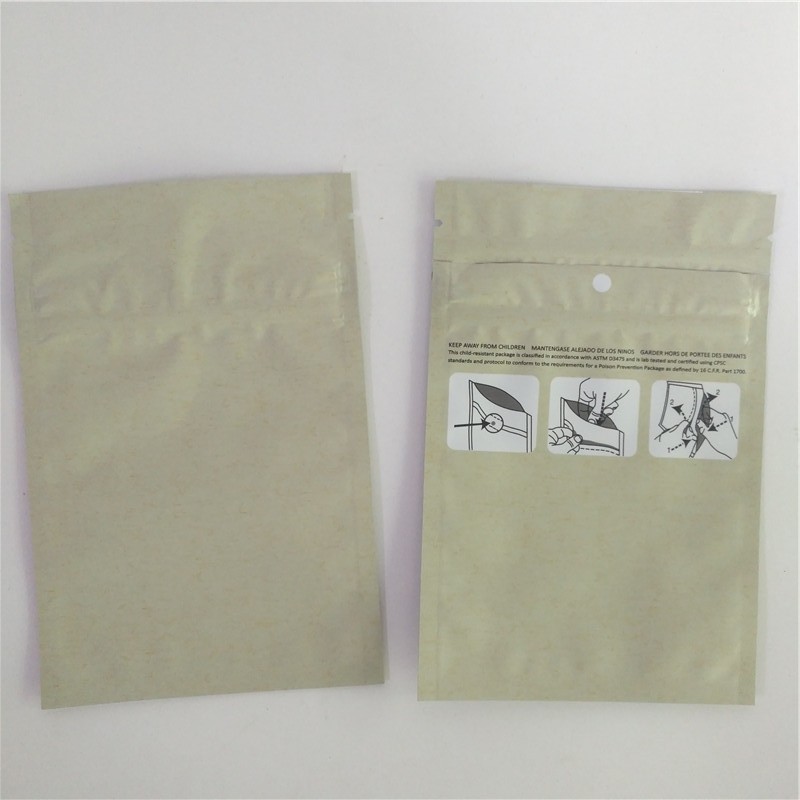 Βοτανική συσκευασία θυμιάματος χρώματος 180mic 4X6 της Kraft για τους σπόρους λουλουδιών