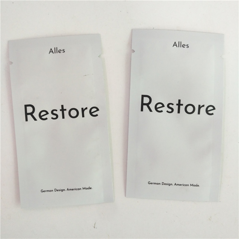 Τρία δευτερεύουσα καλλυντική συσκευάζοντας τσάντα φύλλων αλουμινίου σφραγίδων MOPP Mylar