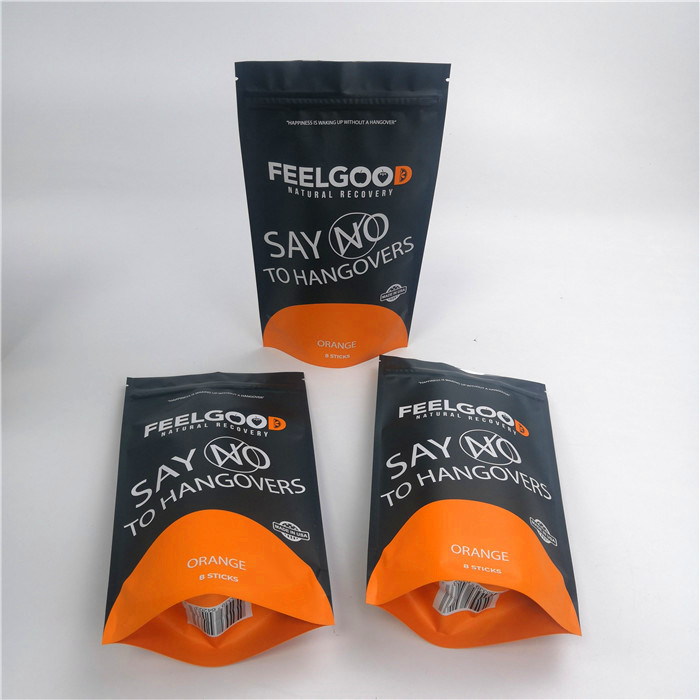 Μόνιμες σακούλες 20*15*8cm φερμουάρ Mylar 120mic πρόχειρων φαγητών για τα τρόφιμα