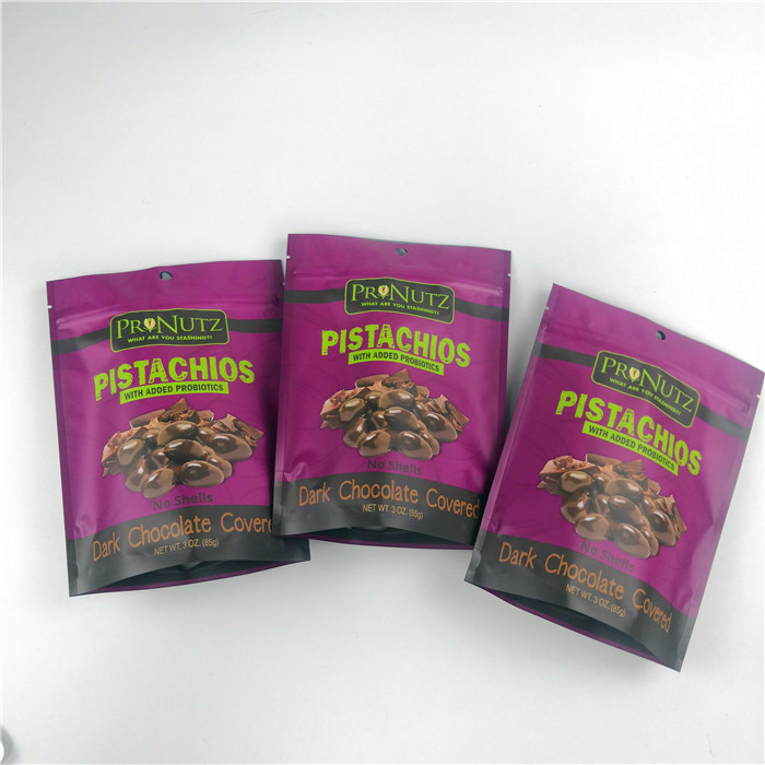 Λογότυπο συνήθειας που τοποθετείται σε στρώματα θερμοκόλληση των κενών τσαντών συσκευασίας για τη συσκευασία καρυδιών