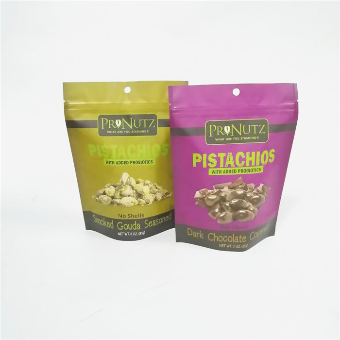 Ματ ανακυκλώσιμη MOPP VMPET στάση λήξης επάνω Ziplock στις τσάντες