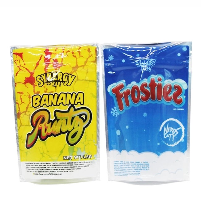 συσκευάζοντας σακούλα θυμιάματος 3.5g 7g CBD βοτανική με το σαφές παράθυρο