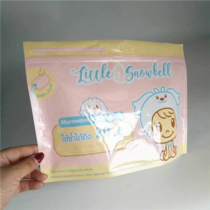 Gravure τοποθετημένη σε στρώματα εκτύπωση σακούλα αποστειρωτή ατμού μικροκυμάτων