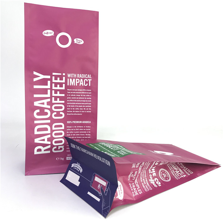 Gusset φύλλων αλουμινίου αργιλίου ελεύθερες δευτερεύουσες VMPET BPA τσάντες 400ml με τη βαλβίδα