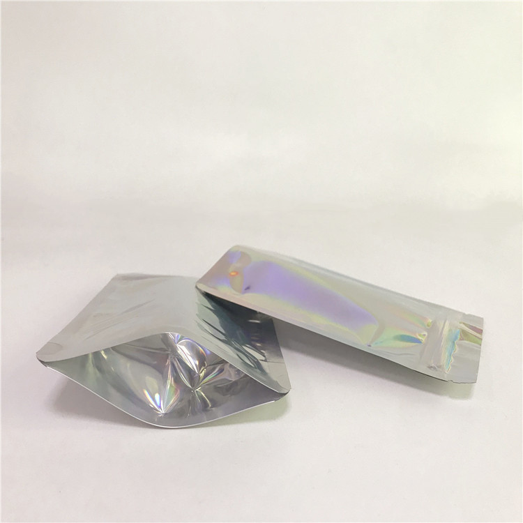 Ψηφιακές σαφείς μπροστινές και ολογραφικές πίσω ολογραφικές τσάντες εκτύπωσης για την καλλυντική συσκευασία